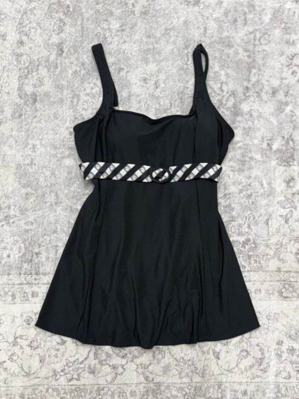 vintage 90s swim dress bathing suit